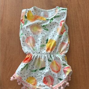 Mila & Rose 0-6 month bamboo peach outfit!